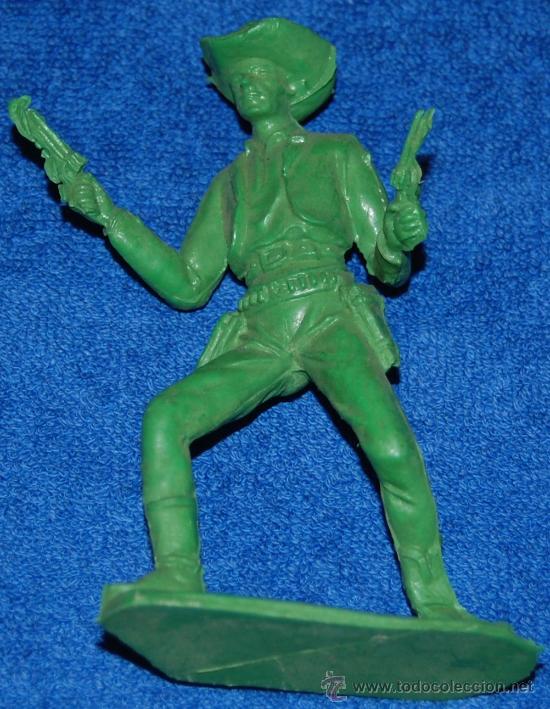 Figuras de goma y PVC: Cowboy con pistolas - Pipero - Comansi - Foto 1
