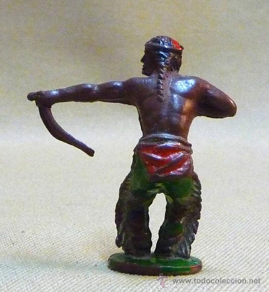 Figuras de goma y PVC: FIGURA GOMA, INDIO APACHE, LAFREDO, , 5 CM - Foto 1