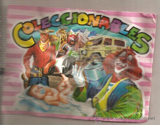 Figuras de goma y PVC: sobre de Coleccionables