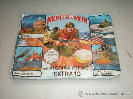 Figuras de goma y PVC: monta-man n&ordm; 10 - Foto 1