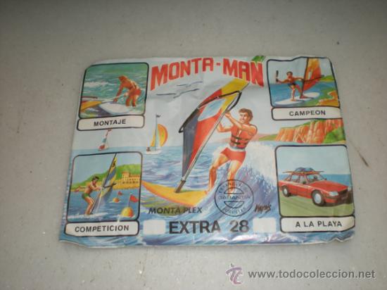 Figuras de goma y PVC: monta-man n&ordm; 28 - Foto 1