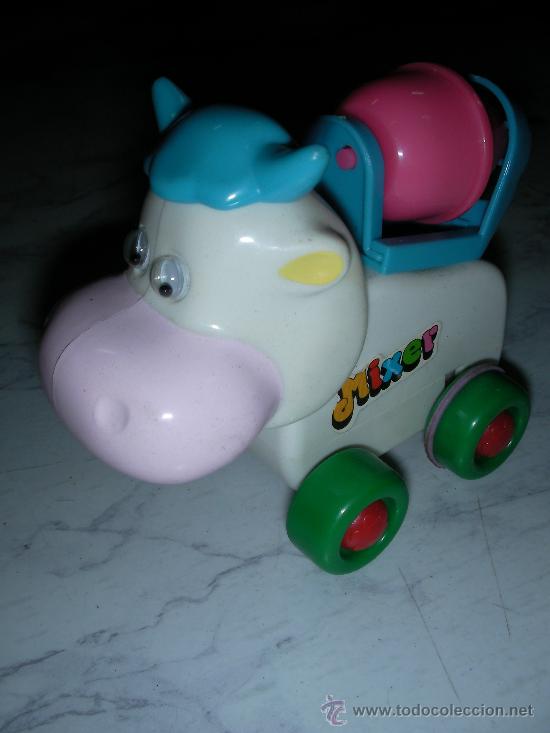 Gummi- und PVC-Figuren: ANTIGUA VACA HORMIGONERA - ENVIO GRATIS A ESPA&Ntilde;A