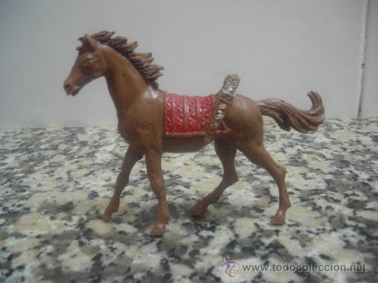 Figuras de goma y PVC: FIGURA PLASTICO CABALLO - Foto 1