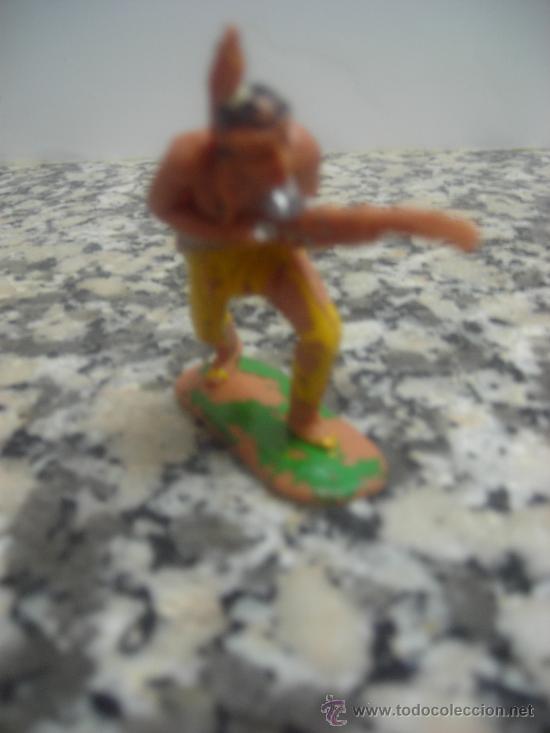 Figuras de goma y PVC: FIGURA PLASTICO  INDIO - Foto 1