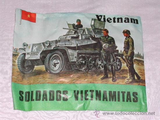 Figuras de Goma y PVC: Sobre Sorpresa LA ILUSION - Modelo VIETNAM, SOLDADOS VIETNAMITAS