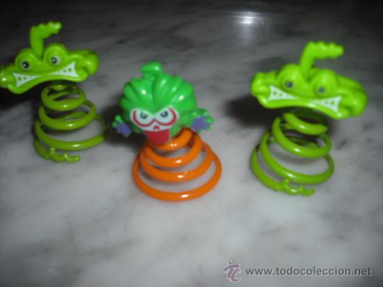 Figuras de goma Kinder: MONSTRUOS SALTARINES (COLECCION KINDER) - Foto 1
