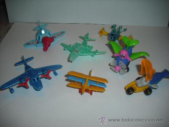 Figuras de goma Kinder: COLECCION DE AVIONCITOS KINDER - Foto 1