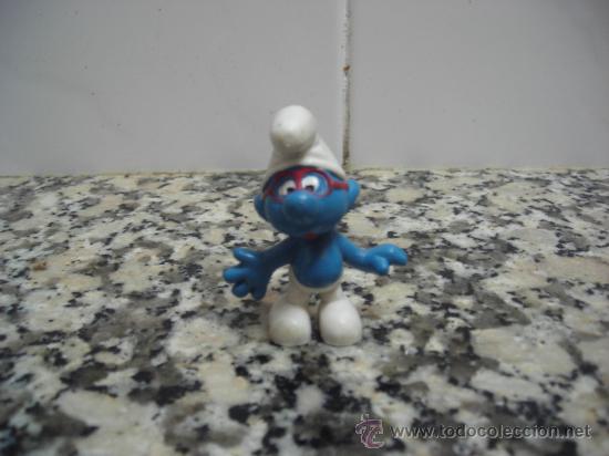 Figuras de goma y PVC: PITUFO . PEYO W. GERMANY - Foto 1