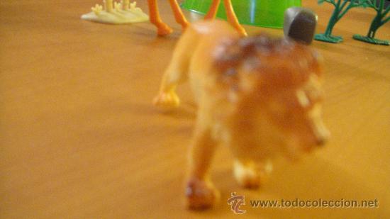Figuras de goma y PVC: ESCENARIO SELVA.CON TRES ANIMALES. - Foto 3