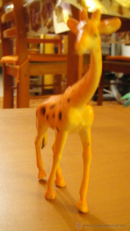 Figuras de goma y PVC: ESCENARIO SELVA.CON TRES ANIMALES. - Foto 4