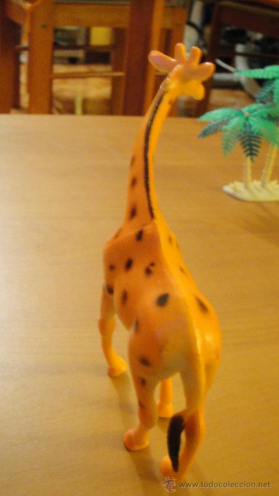 Figuras de goma y PVC: ESCENARIO SELVA.CON TRES ANIMALES. - Foto 5