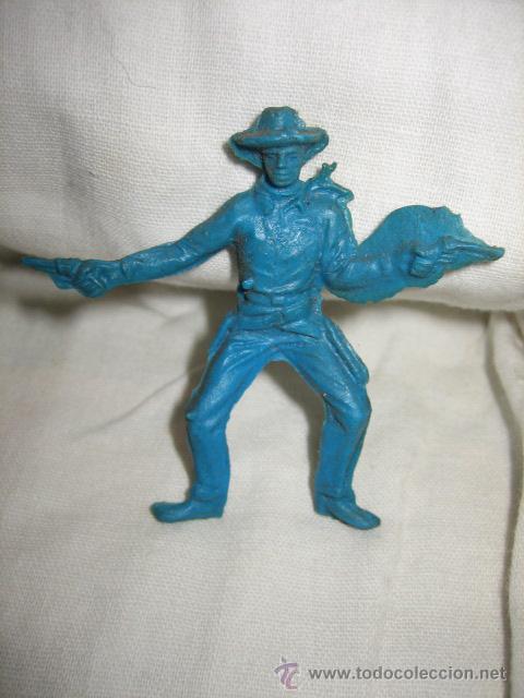 Figuras de goma y PVC: VAQUERO DE PLASTICO - Foto 1
