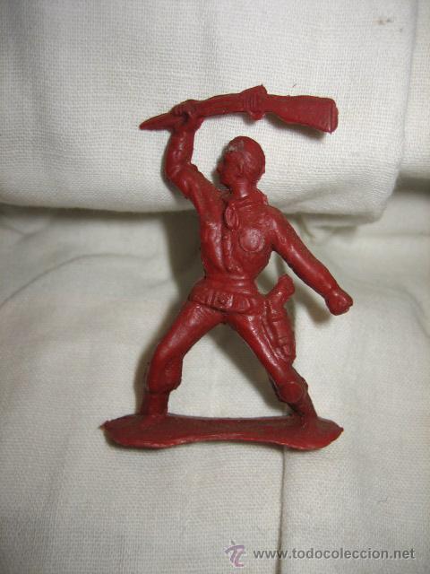 Figuras de goma y PVC: VAQUERO DE PLASTICO - Foto 1