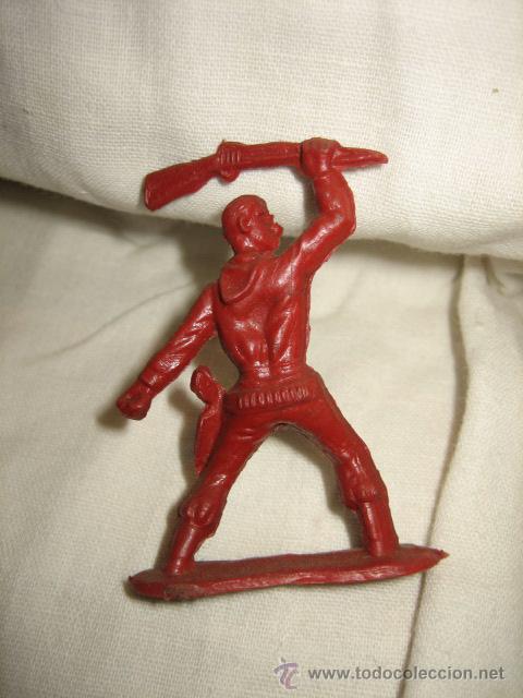 Figuras de goma y PVC: VAQUERO DE PLASTICO - Foto 2