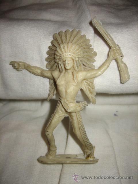 Figuras de goma y PVC: INDIO  DE PLASTICO COMANSI - Foto 1