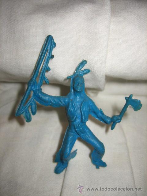 Figuras de goma y PVC: INDIO  DE PLASTICO - Foto 1