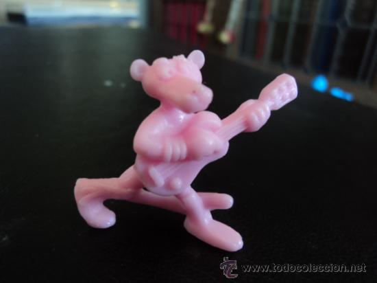 Figuras de Goma y PVC: Figura de la Pantera Rosa guitarrista.