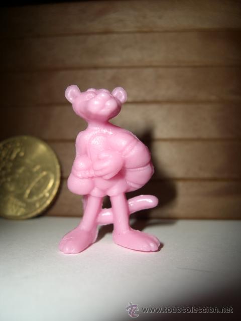 Figuras de goma y PVC: DUNKIN, PANTERA ROSA, BIMBO - Foto 1