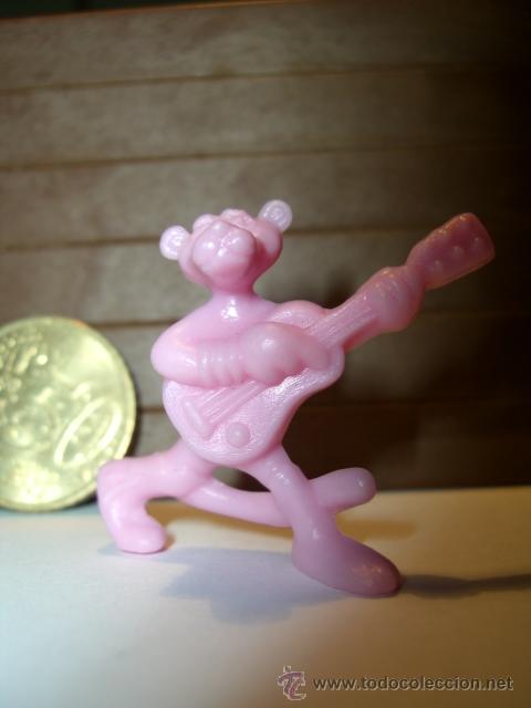 Figuras de goma y PVC: DUNKIN, PANTERA ROSA, BIMBO - Foto 1