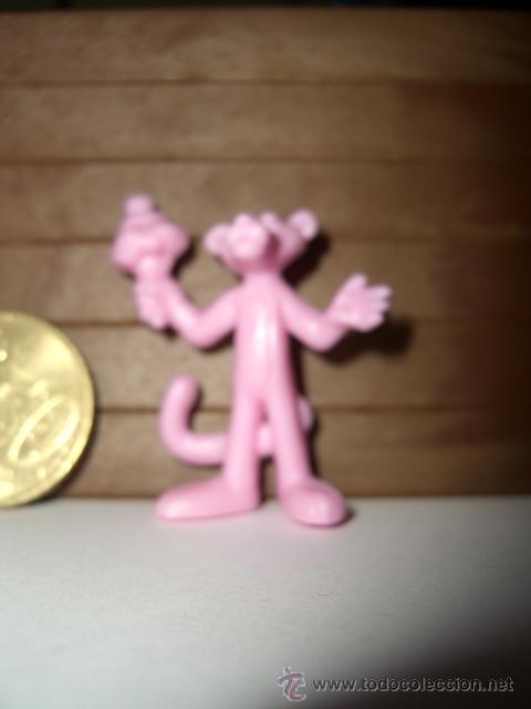 Figuras de goma y PVC: DUNKIN, PANTERA ROSA, BIMBO - Foto 1