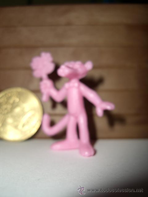 Figuras de goma y PVC: DUNKIN, PANTERA ROSA, BIMBO - Foto 1