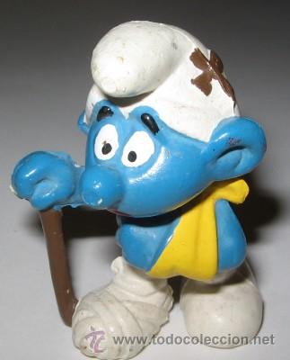 Figuras de goma y PVC: PITUFO DE C&Oacute;MICS SPAIN - Foto 1