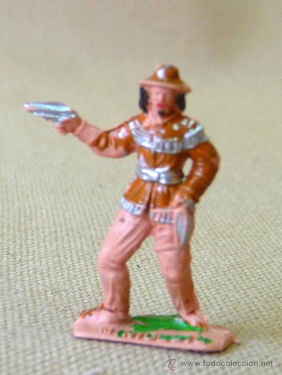 Figuras de goma y PVC: FIGURA DE PLASTICO, DANIEL BOONE, MINI OESTE, MINI COMANSI, COMANSI, 1970s. - Foto 1