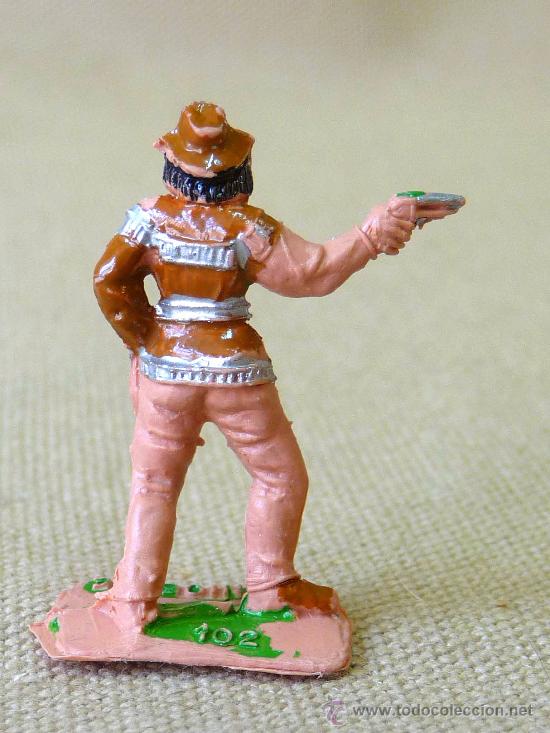 Figuras de goma y PVC: FIGURA DE PLASTICO, DANIEL BOONE, MINI OESTE, MINI COMANSI, COMANSI, 1970s. - Foto 2