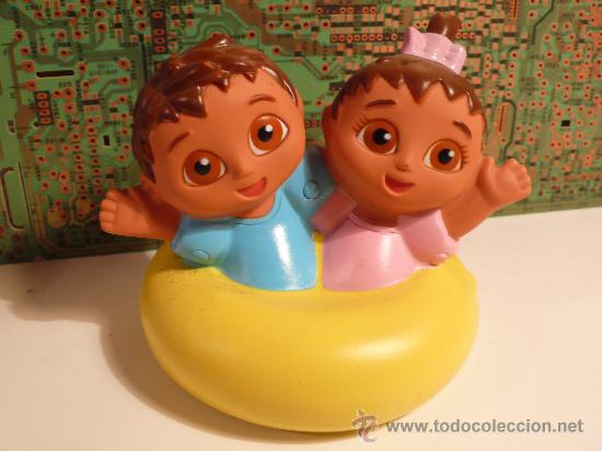 Figuras de goma y PVC: Flotador Dora la Exploradora - Foto 1