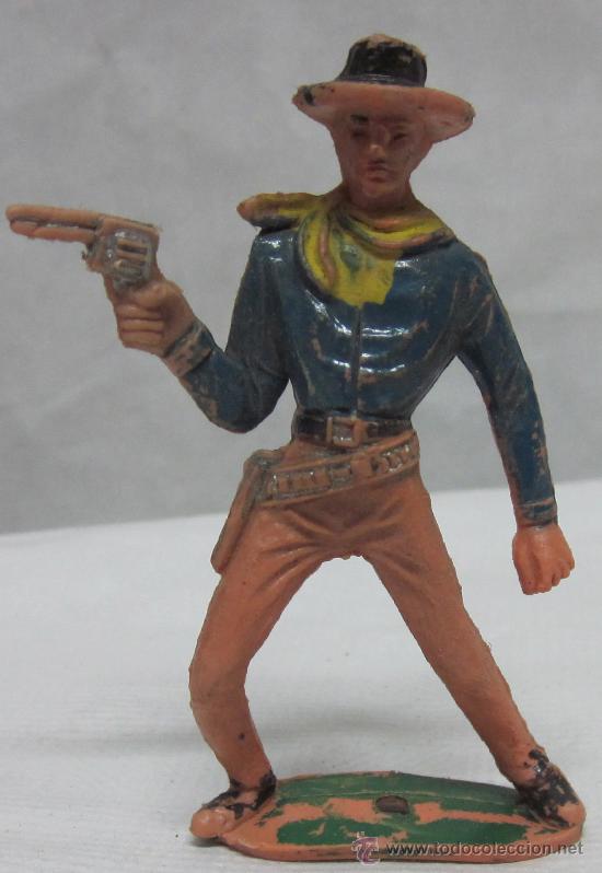 Figuras de goma y PVC: VAQUERO DE COMANSI,A&Ntilde;OS 60 - Foto 1
