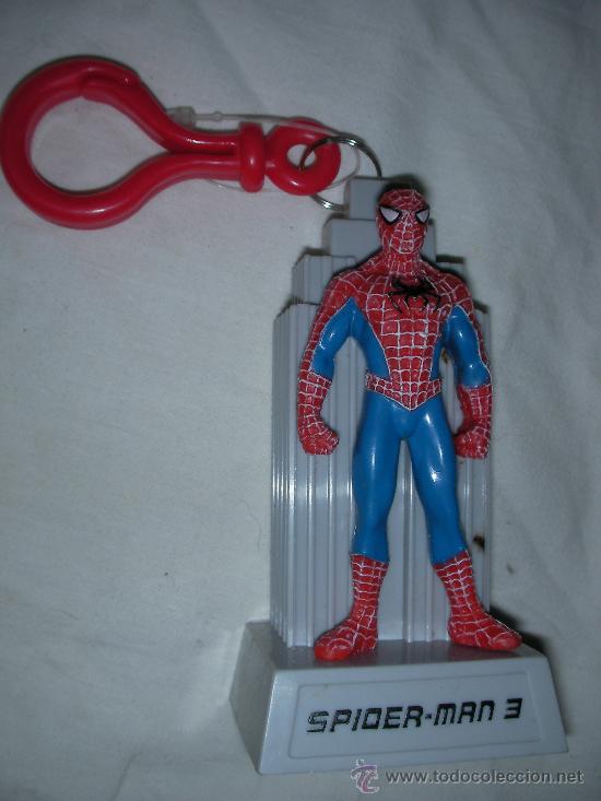 Figuras de goma y PVC: --- LLAVERO SPIDERMAN --- - Foto 1