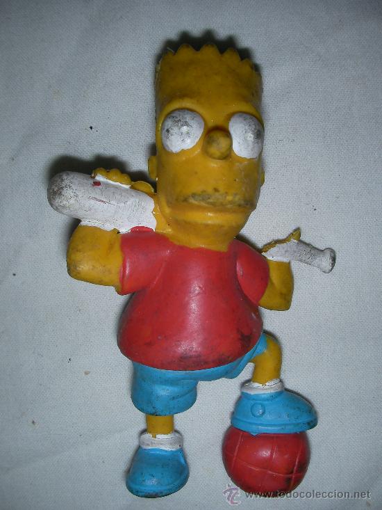 Figuras de goma y PVC: ANTIGUA FIGURA BURT - Foto 1