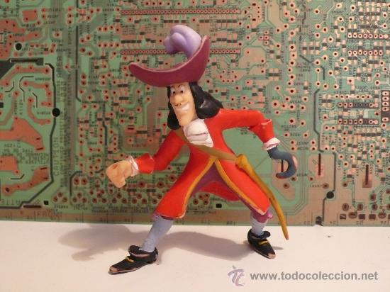 Figuras de goma y PVC: capitan garfio- disney peter pan - Foto 1