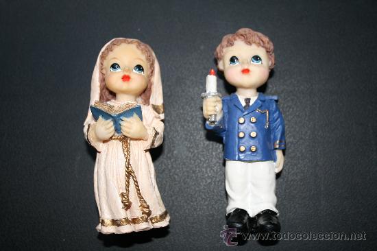 Figurines en Caoutchouc et PVC: Bonitas figuras de resina de Primera Comunion