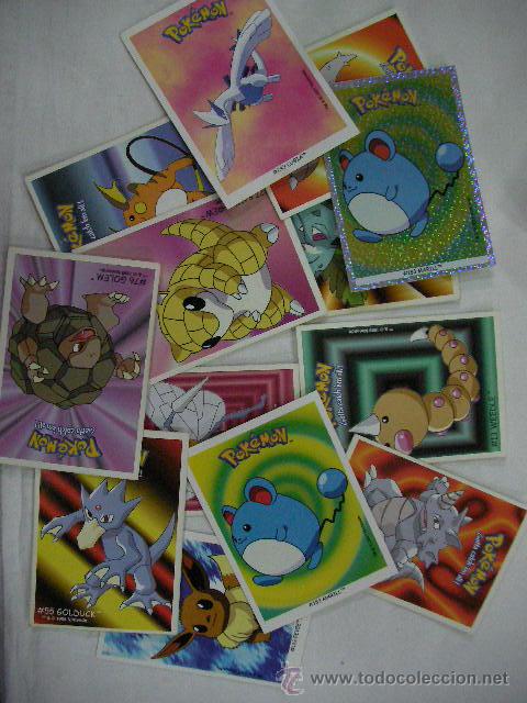 Figuras de goma y PVC: CROMOS DE POKEMON VARIADOS - Foto 1