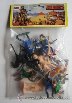 Figuras de goma y PVC: BLISTER DAVID CROCKET - EL HEROE DEL ALAMO - COMANSI - Foto 1