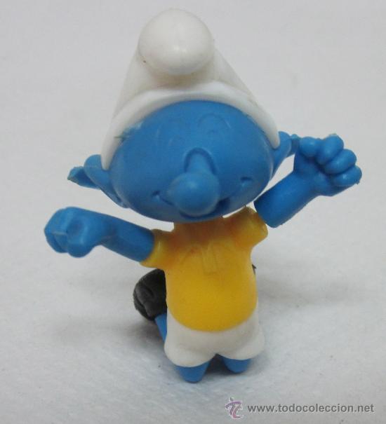 Figuras de goma y PVC: PITUFO DESMONTABLE,PEYO,A&Ntilde;O 1991 - Foto 1