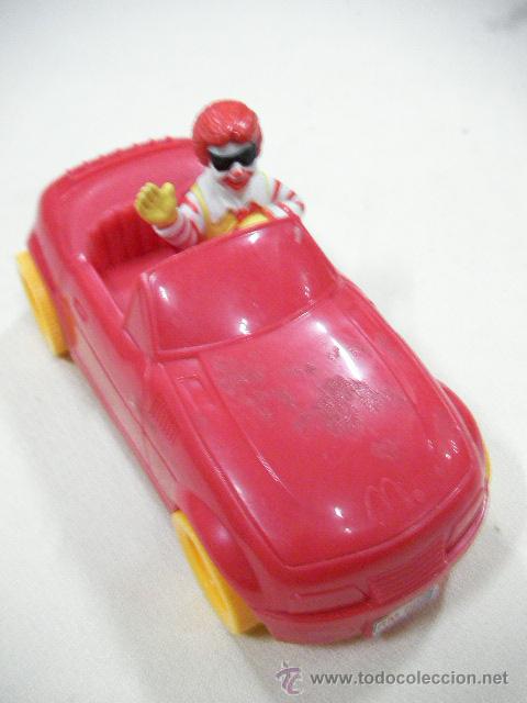 Figuras de goma y PVC: COCHE CON PAYASO MCDONALDS - Foto 1