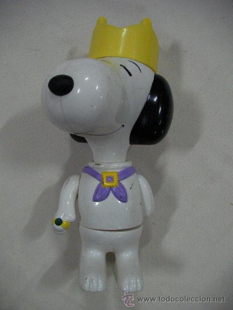Figuras de goma y PVC: SNOOPY REY - ENVIO GRATIS A ESPA&Ntilde;A - Foto 1