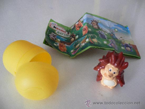 Figuras de goma Kinder: JUGUETE KINDER ERIZO - Foto 1