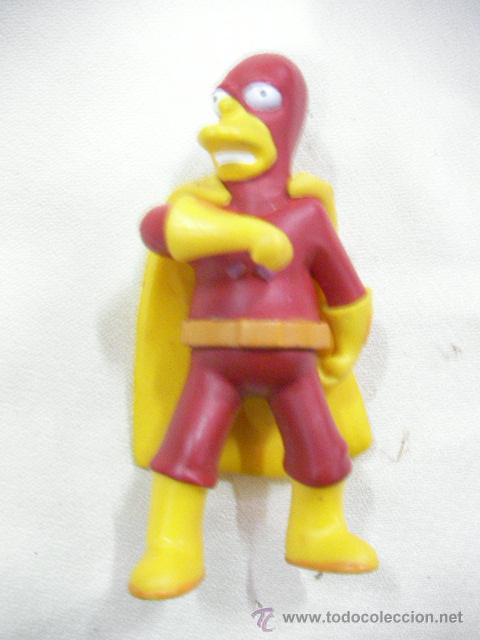 Figuras de goma y PVC: BURT SIMPSON SUPER HEROE - ENVIO INCLUIDO A ESPA&Ntilde;A - Foto 1