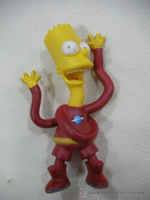 Figuras de goma y PVC: BURT SIMPSON RADIACTIVO - Foto 1