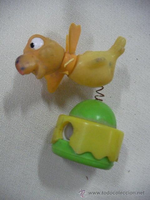 Figuras de Goma y PVC: 1 AFILADOR CON PAJARITO