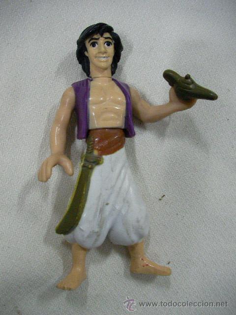 Figuras de Goma y PVC: 1 ALADINO CON LAMPARA - ENVIO GRATIS PARA ESPA&Ntilde;A