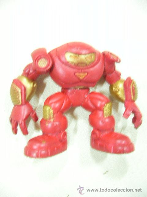 Figuras de goma y PVC: 1 MONSTRUO ROBOT ROJO - ENVIO GRATIS A ESPA&Ntilde;A - Foto 1