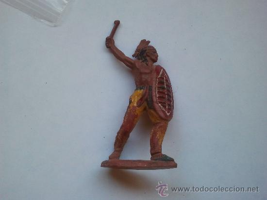 Figuras de goma y PVC: indio de reamsa a&ntilde;os 60 mplastico - Foto 1
