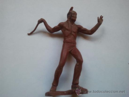 Figuras de goma y PVC: indio de reamsa a&ntilde;os 60 mplastico - Foto 1