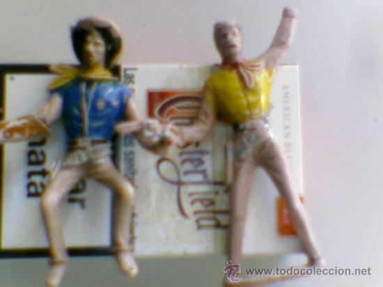 Figuras de goma y PVC: Dos vaqueros Comansi - Foto 1