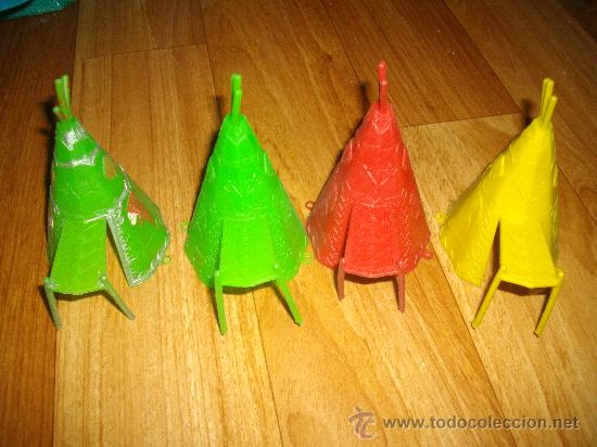 Figuras de goma y PVC: LOTE 4 TIENDAS INDIO COMANSI - Foto 1