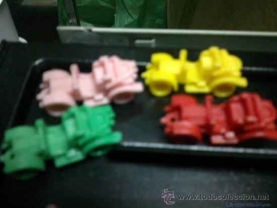 Figuras de Goma y PVC: LOTE 4 COCHES A 4 COLORES PEUGEOT 1906  CONGUITOS - CHICLAUTO A&Ntilde;O 1973